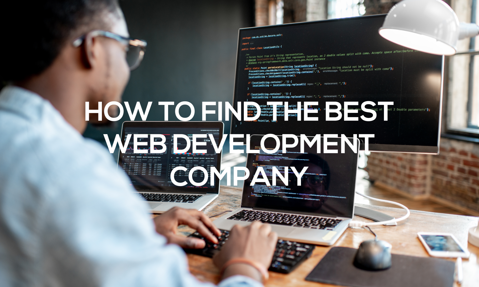 how to find the best web development company